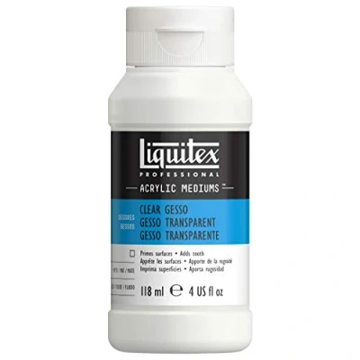 Image de Liquitex Additif Gesso Acrylique Transparent Flacon 118ml