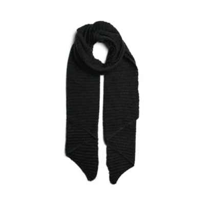 Image de Pieces Pyron Structured Écharpe, Femme, Taille: One Size, Black