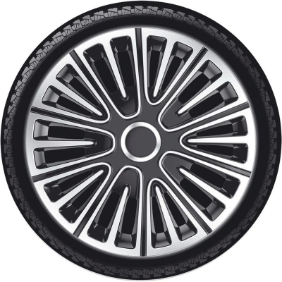 Image de AutoStyle PP 5275 Enjoliveurs 15Pouces noir/argenté