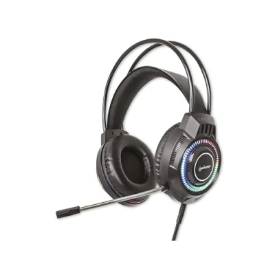 Image de Manhattan Casque de Jeu Filaire USB à LED RVB