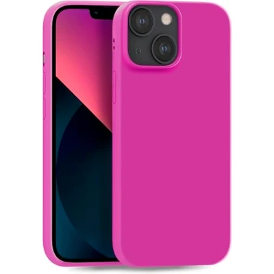 Image de MyGadget Coque pour iPhone 13 Case TPU Souple &amp; Soft Cover Protection Extra Fine Légère Étui Coloré Anti Choc et Rayures Rose Foncé