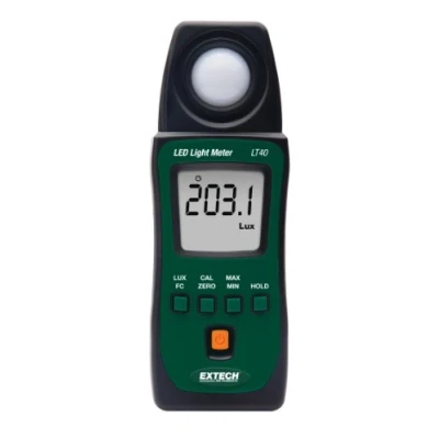 Image de Extech LT40 Luxmètre à Diodes, Vert