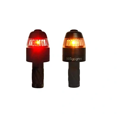 Image de CYCL WingLights 360 Mag Clignotants Feux de Position pour vélo, Mixte Adulte, Noir, Taille unique
