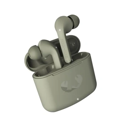 Image de Fresh &#039;n Rebel Twins Fuse Écouteurs Intra Auriculaires Bluetooth sans Fil avec Embouts, Assistant Vocal, contrôle Tactile et Microphone intégré, 30 Heures D&#039;Autonomie (Dried Green)