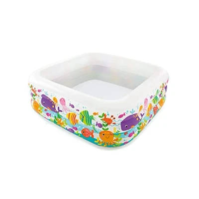 Image de Intex piscinette ocean carrée