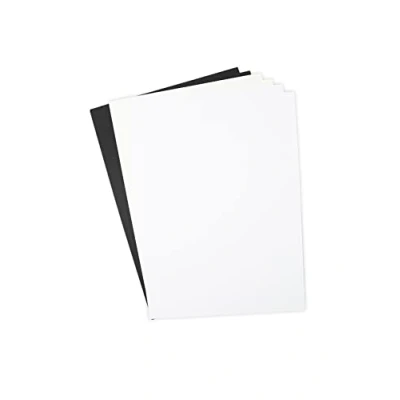 Image de Sizzix Surfaces Papier cartonné A4 Noir/Ivoire/Blanc 60PK 665989 Chapitre 3 2022