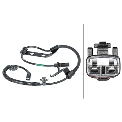 Image de HELLA 6PU 012 679 841 Capteur ABS avec support actif 2 790 12 KIA: cee‘d I 5 portes, Pro 3 Break