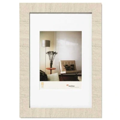 Image de walther design cadre photo naturel 10 x 15 cm avec passe partout, Home en bois HO015H