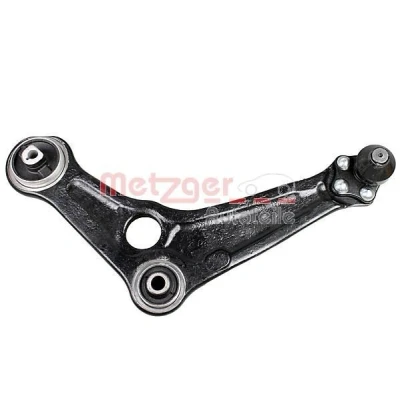 Image de METZGER 58126601 Bras de suspension avec rotule suspension, support en caoutchouc Essieu avant gauche barre oscillant transversal