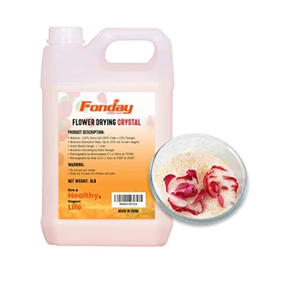 Image de 2.72Kg Fonday Silica Gel Flower Drying Crystals Fine Color Indicating Reusable(6 LBs)