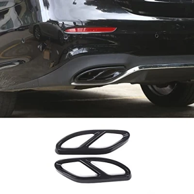 Image de Cache Pot extérieur de Voiture pour d&#039;échappement Pare Chocs arrière Classe A B C GLC W205 W213 W246 W247 X253 W177 E C207 Coupé