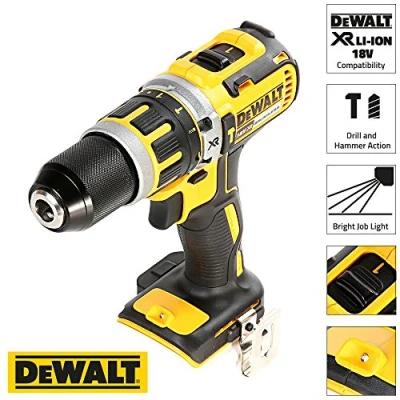 Image de DEWALT DCD795M1 Perceuse visseuse à percussion 1 x 18 V 4 Ah