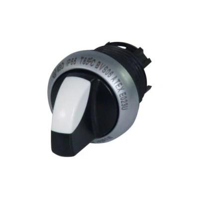 Image de Eaton M22 WRLK3 R Bouton sélecteur collerette plastique levier noir 1 pc(s)
