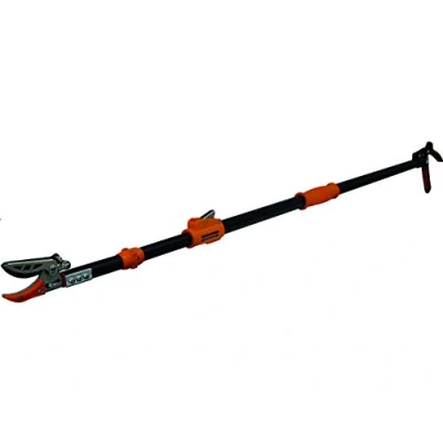Image de Garten Primus 01410 Sécateur télescopique pour Rosier, Noir/Orange, 137,5 x 9 3,1 cm