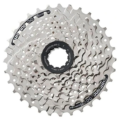 Image de SHIMANO Cassette Hyperglide CSHG418134 (11 34T Mega 8 Vitesses)