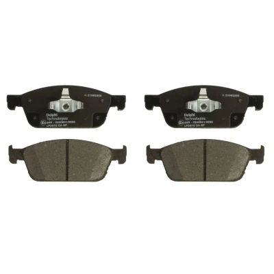 Image de DELPHI LP3672 Jeu de plaquettes frein non préparé pour indicateur d&#039;usure avec tôle anti bruit sans accessoires FORD: KUGA 2