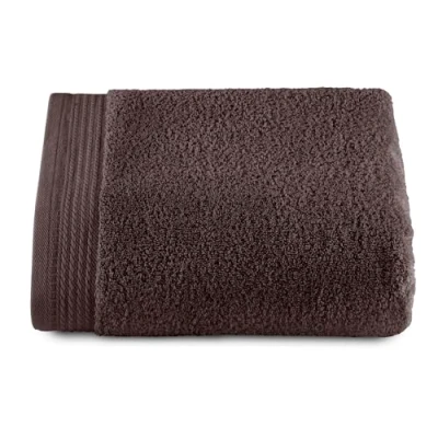 Image de Top Towel Premium Grandes Serviettes de Bain 1 Grande Serviette Douche 100 x 150 cm 100% Coton 600 grammes Brun