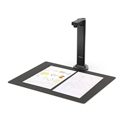 Image de Viisan DL8 Scanner de Livres et Documents. Capteur 13 MP Corrigez automatiquement la courbure des Pages du Livre. Capturez Jusqu&#039;au Format A3, l&#039;édition Le Logiciel OCR. Windows &amp; Mac