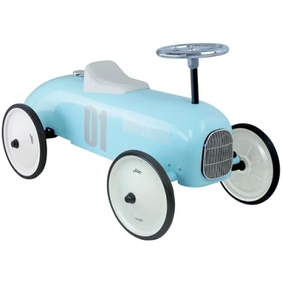 Image de Vilac Voiture porteuse Vintage en métal Bleu Ciel Développe la motricité de votre enfant Véhicule Jouet A partir 18 mois 1124