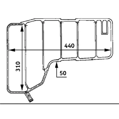 Image de Vase d&#039;expansion (liquide de refroidissement) MAHLE CRT 38 000S