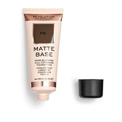 Image de Makeup Revolution, Matte Base, Fond de Teint, F15, 28ml