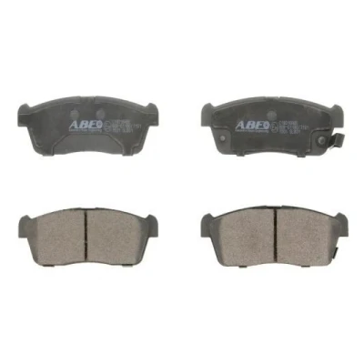 Image de ABE C18016ABE Jeu de plaquettes frein Essieu avant contact signal d&#039;usure inclus SUZUKI: IGNIS 2, Celerio, Alto VII, DAIHATSU: Sirion II