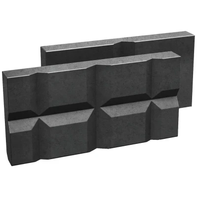 Image de FEIN Mors de rehaussement 60 mm I Morse pour étau VersaMAG, Paire serrage Parfait le Matériaux plats et Tubes Grande Taille jusqu’à un diamètre 100