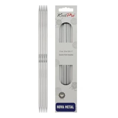Image de KnitPro KP10107 Nova Aiguille Double Pointe Bois Multicolore 22 x 0,7 12,5 cm
