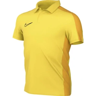 Image de Nike Mixte Enfant Polo À Manches Courtes Y NK DF Acd23 SS, Tour Jaune/University Or/Noir, DR1350 719, L