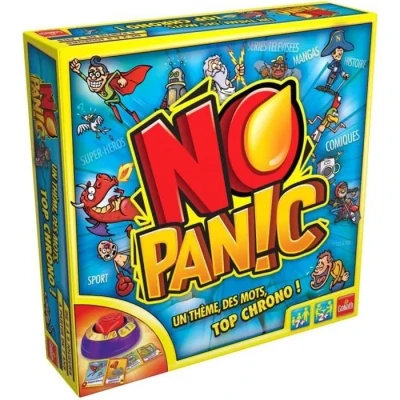 Image de Goliath No Panic Jeu de famille à partir 7 ans société quizz