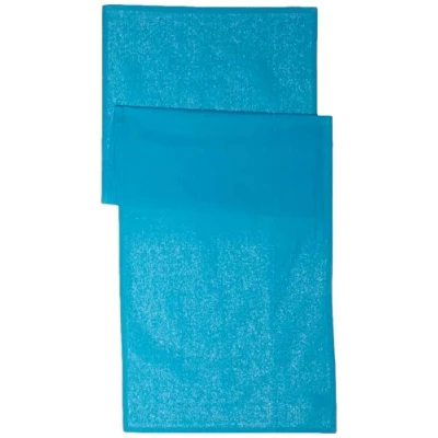 Image de Chemin de table 50x150 cm 100% coton Turquoise (disponible en 12 différents coloris)