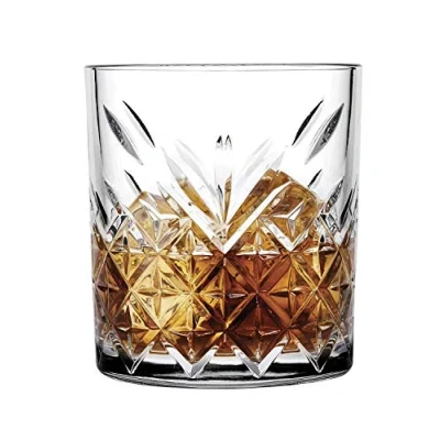 Image de Lot de 6 verres Pasabahce « Timeless » à whisky Référence : 52790 Design intemporel En cristal Hauteur 9,6 cm Capacité 345 ml
