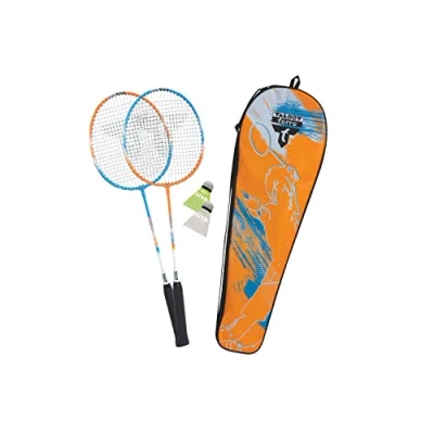 Image de Talbot Torro Set de Badminton 2 Attacker, Raquettes, Volants, dans Un Sac Valeur, 449411