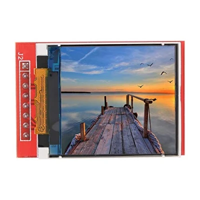 Image de Module d&#039;Affichage TFT LCD de Couleur 1,44 Pouces Série Rouge 128X128 avec Interface Périphérique SPI pour 5110/3310