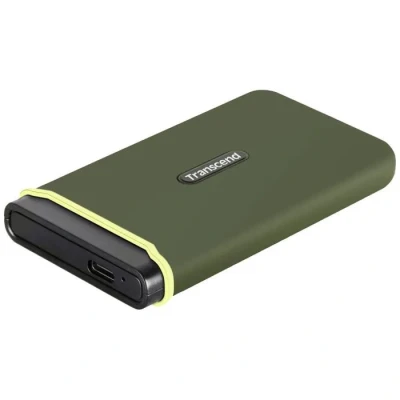 Image de Transcend SSD Externe 2 To USB 3.2 Gen 2x2, Type C, Anti choc TS2TESD380C