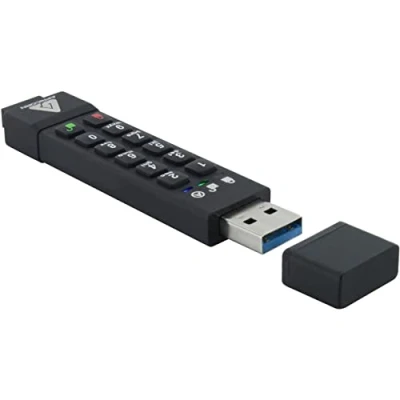 Image de Apricorn ASK3Z 32GB SecureKey Flash S USB 3.1 32 Go Noir
