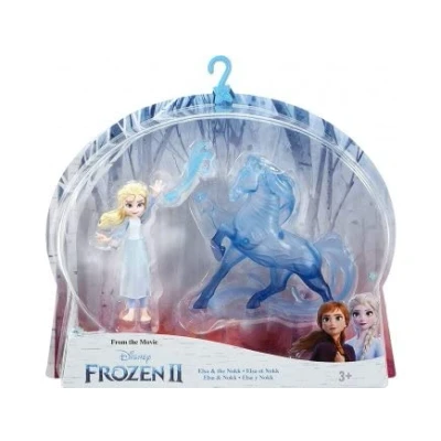 Image de Coffret Poupee Reine des neiges II : Elsa et Cheval nokk + Accessoire Set Collection Mini Mannequin Une Carte Tigre