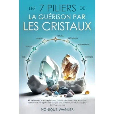 Image de les 7 piliers de la guérison par cristaux: 63 techniques et stratégies pour transformer votre santé, équilibrer vie protéger énergie. Des remèdes précieux plus 50 symptômes