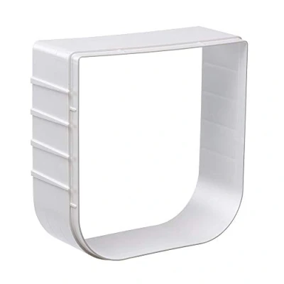 Image de Ferplast Extension pour Porte Petits Chiens et Chats Chatière Basculante Swing 1 Extension, 15,5 X 5 H 16 cm, Profondeur Blanche