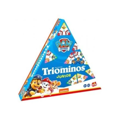 Image de cavernedesjouets pour triominos Junior Enfant 3 Ans Edition Pat Patrouille Couleurs, nombres, Puzzle Set Jeu Dominos Triangle avec Carte