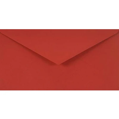 Image de Netuno 25 enveloppes longues rouges DL 110x220mm 115g Sirio Color Lampone colorées décoratives élégantes pour lettres invitations mariage Noël cartes de voeux documents