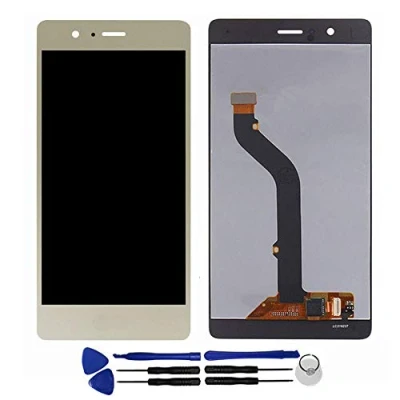 Image de OYOG Remplacement pour Huawei P9 Lite Ecran Vitre Tactile LCD Assemblé (sans Châssis) (Or)