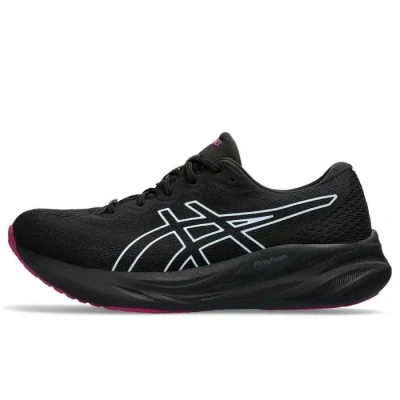 Image de Asics Gelpulse 15 GTX Chaussures de running neutres, Femme, Taille: 38, Black/blackberry Tissu / matière synthétique