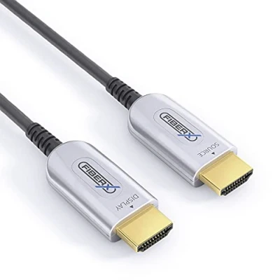 Image de FiberX FX I350 010 câble HDMI 10 m Type A (Standard) Noir, Argent Neuf