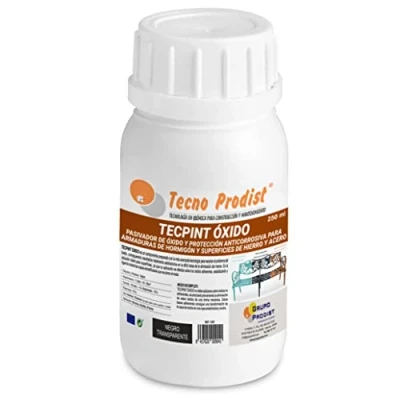 Image de Tecno Prodist TECPINT OXYDO de 250 ml passivateur d&#039;oxyde à base d&#039;eau protection anticorrosion pour les armatures convertisseur et transformateur surfaces en fer acier
