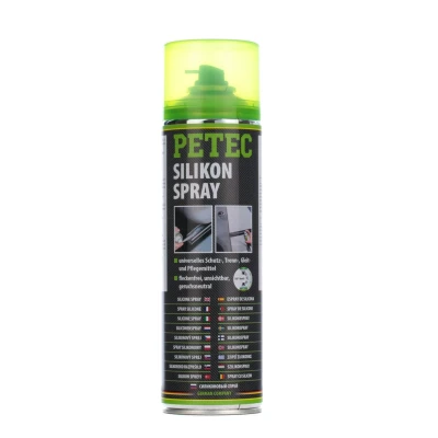Image de PETEC 70850 Lubrifiant de silicone contient du aérosol 500 transparent