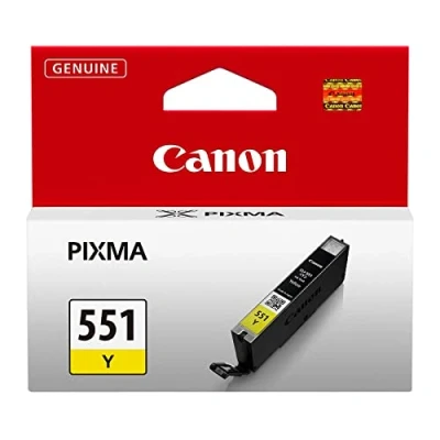 Image de Canon CLI 551Y Jaune Cartouche d&#039;encre
