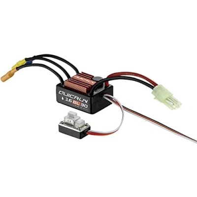 Image de Hobbywing 2108310 30110000 QuicRun WP16BL30 Modèle de voiture Brushless Régulateur conduite Charge max. (A) : 180 A