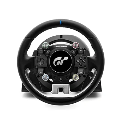 Image de Thrustmaster T GT II Pack Volant et base de course hautes performances avec retour force avancé pour PC, PS4 PS5