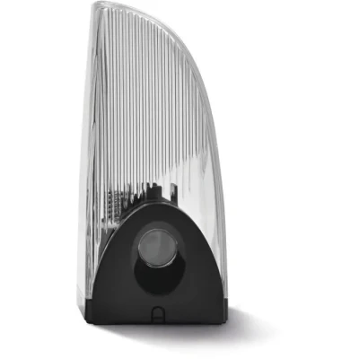 Image de SCS Sentinel Feu Clignotant LED FlashGate Antenne Intégrée Ampoule E14 24V 1W Incluse IP44 Installation Facile Compatible Automatisme de Portail